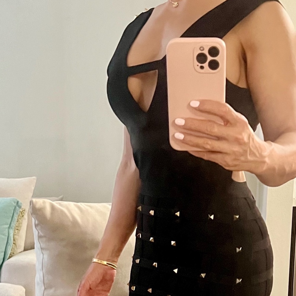 Bebe Black Dress, Size S, Never been worn. No Tag.